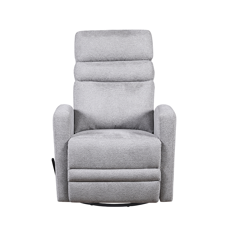 Fauteuil inclinable manuel avec bascule et pivotant, petits fauteuils inclinables pour petits espaces pour le salon