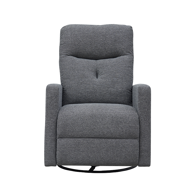 Fauteuil inclinable à bascule pivotant électrique de 29,9 po de large avec ports USB pour planeur de chambre d'enfant