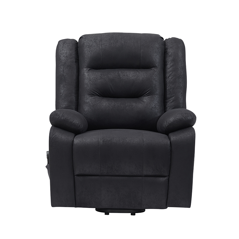 Grand fauteuil inclinable à relevage électrique avec massage et chaleur pour personnes âgées
