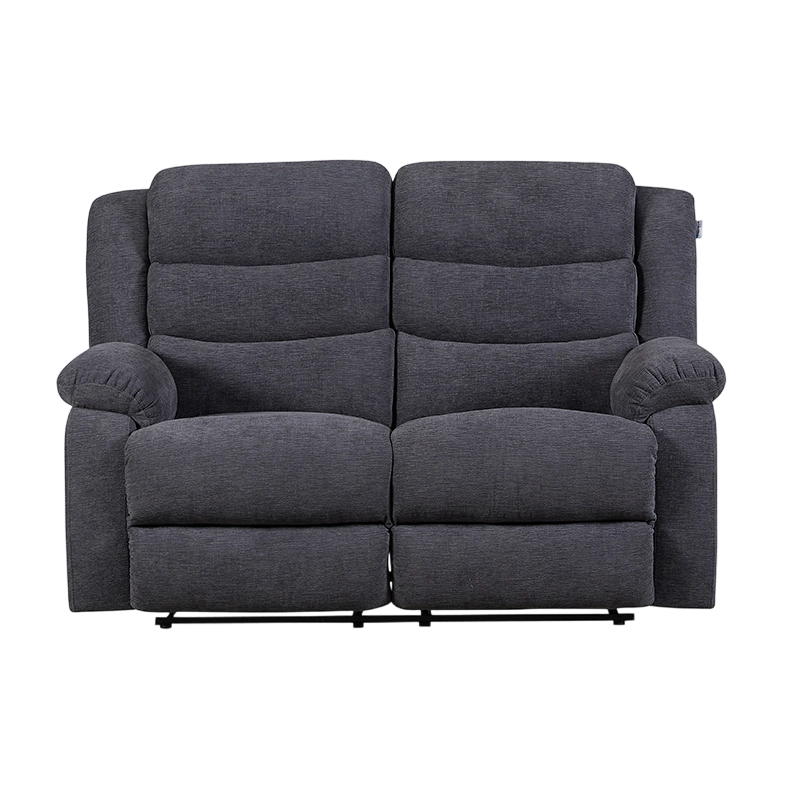 Ensemble de salon inclinable en tissu 3 pièces, canapé, causeuse et fauteuil inclinable