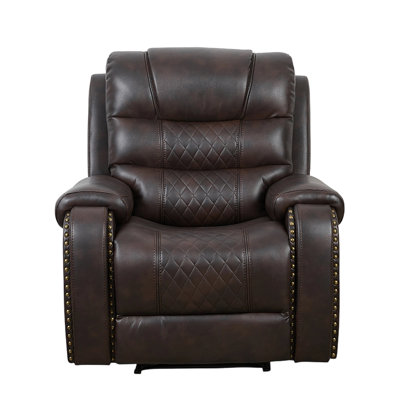 Fauteuil inclinable électrique en similicuir 
